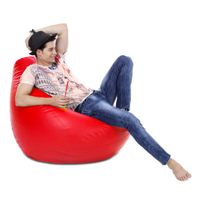 Classic - Leatherette Bean Bag With Fillers - XXXL