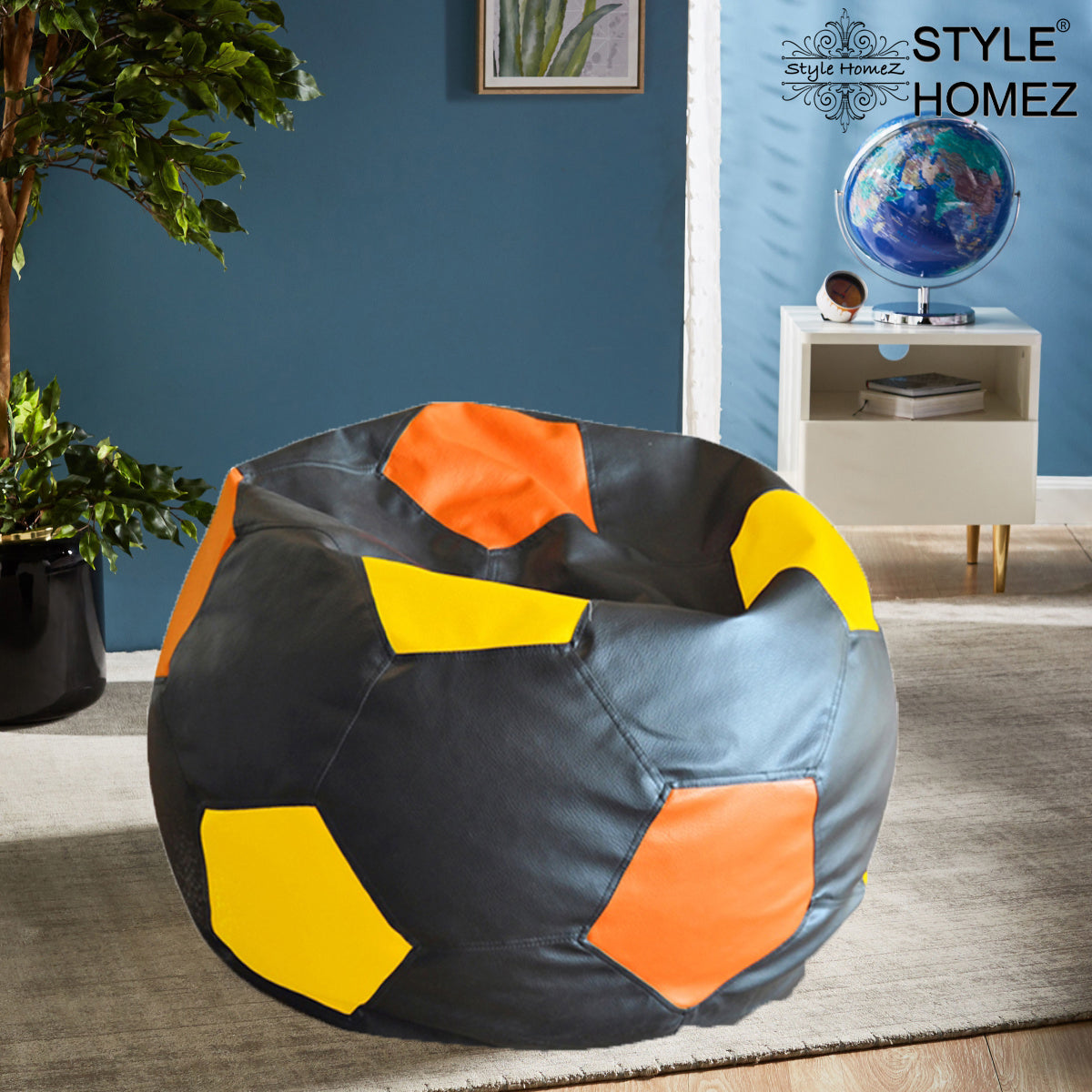 Football Bean Bag With Beans Fillers - XXL