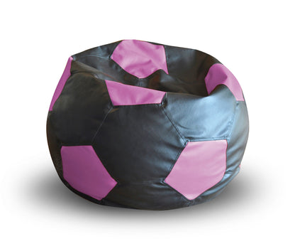 Leatherette Football Bean Bag With Fillers - XXL