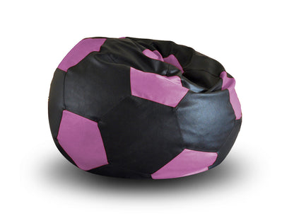 Leatherette Football Bean Bag With Fillers - XXL