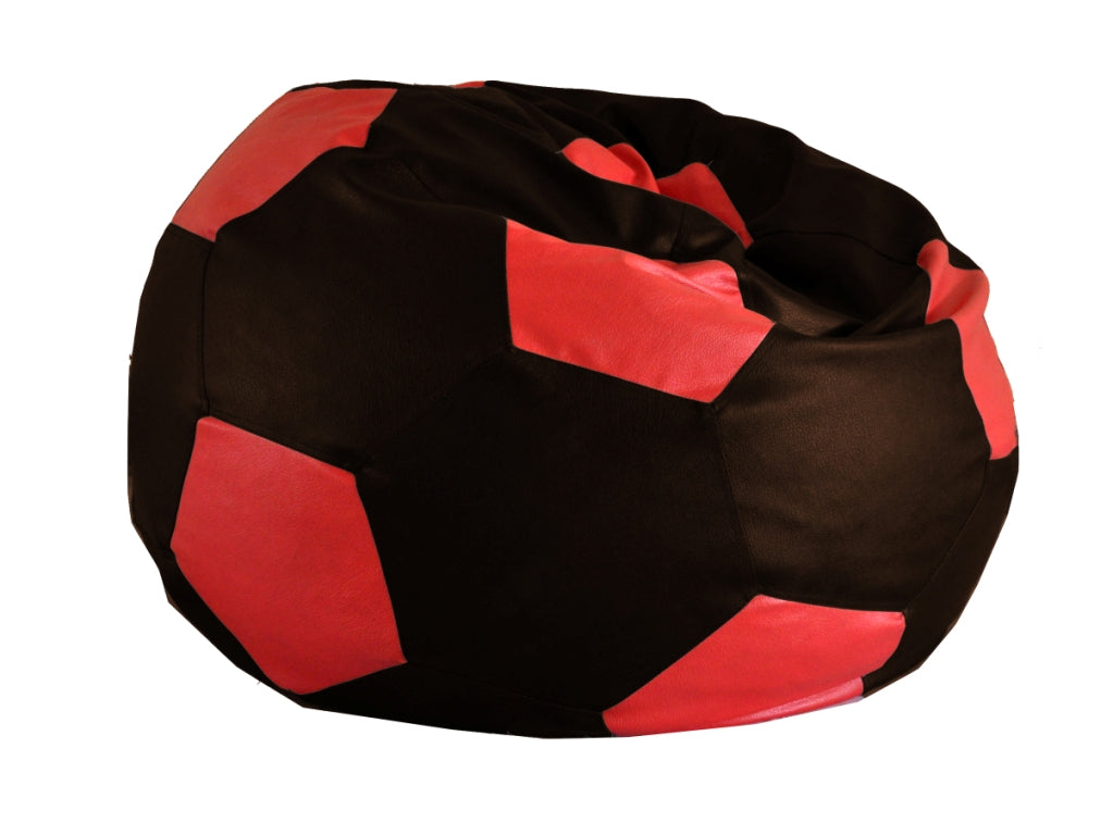 Leatherette Football Bean Bag With Fillers - XXL