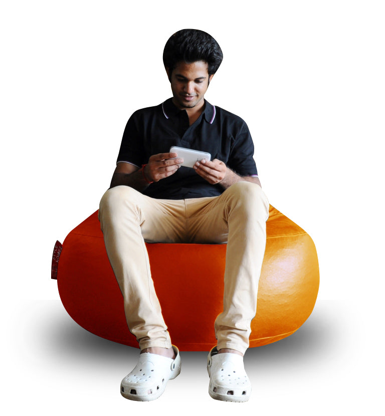 Gamer - Leatherette Bean Chair With Fillers - XXL