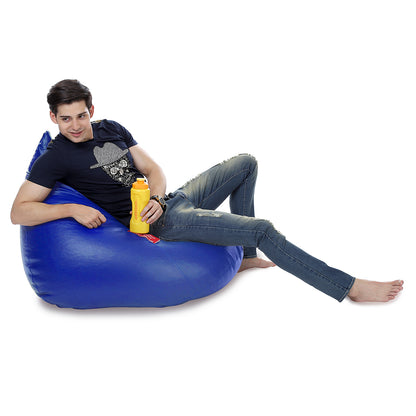 HumBug - Leatherette Bean Bag With Fillers - XL