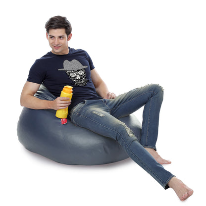 HumBug - Leatherette Bean Bag With Fillers - XL