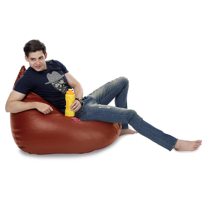 HumBug - Leatherette Bean Bag With Fillers - XL