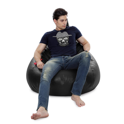 HumBug - Leatherette Bean Bag With Fillers - XXL