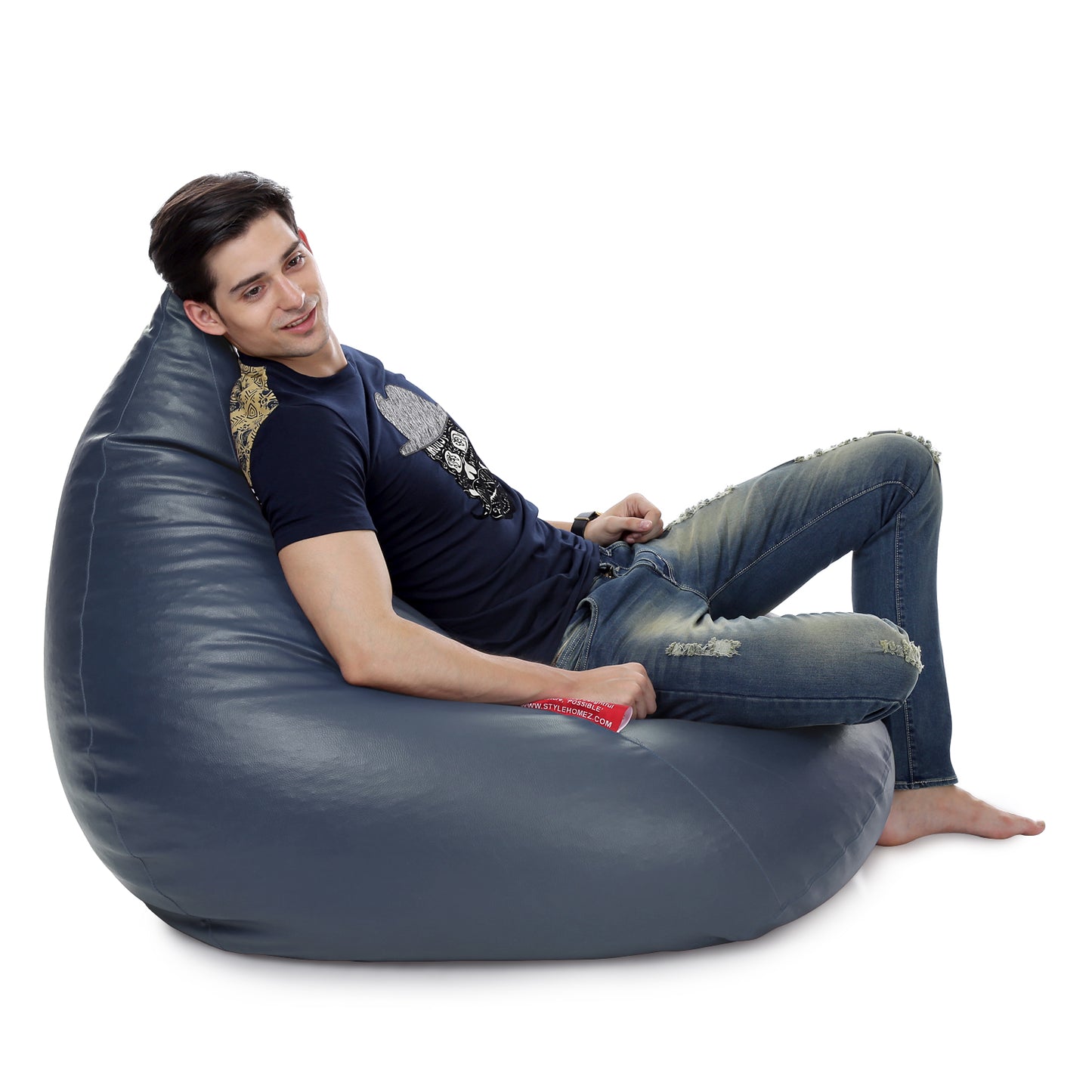HumBug - Leatherette Bean Bag With Fillers - XXL
