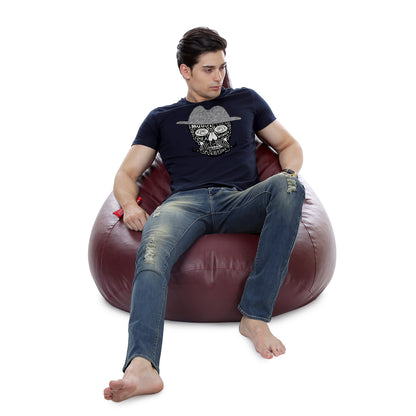 HumBug - Leatherette Bean Bag With Fillers - XXL