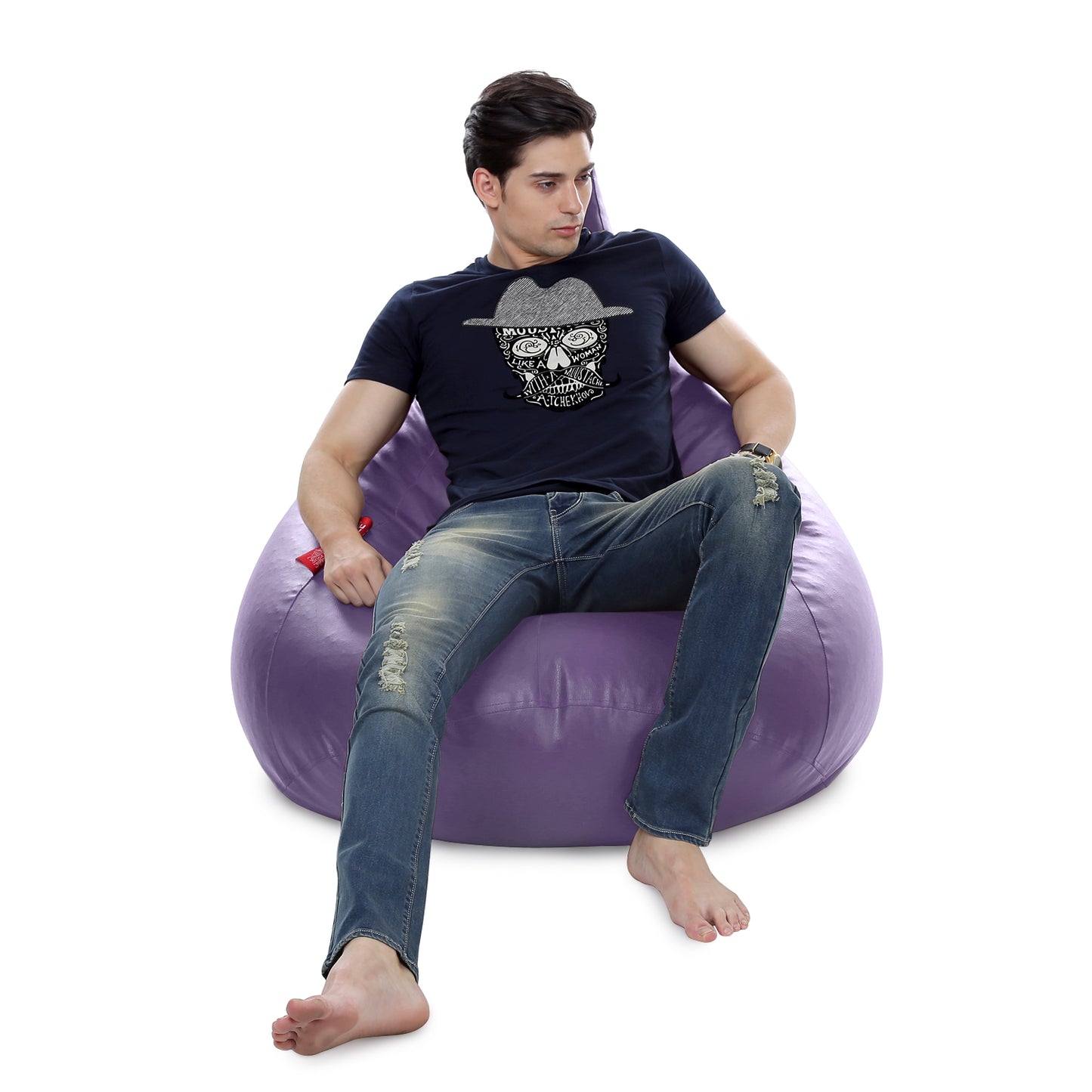 HumBug - Leatherette Bean Bag With Fillers - XXL