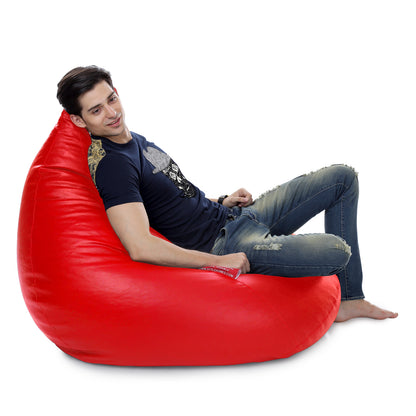 HumBug - Leatherette Bean Bag With Fillers - XXL
