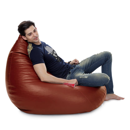 HumBug - Leatherette Bean Bag With Fillers - XXL