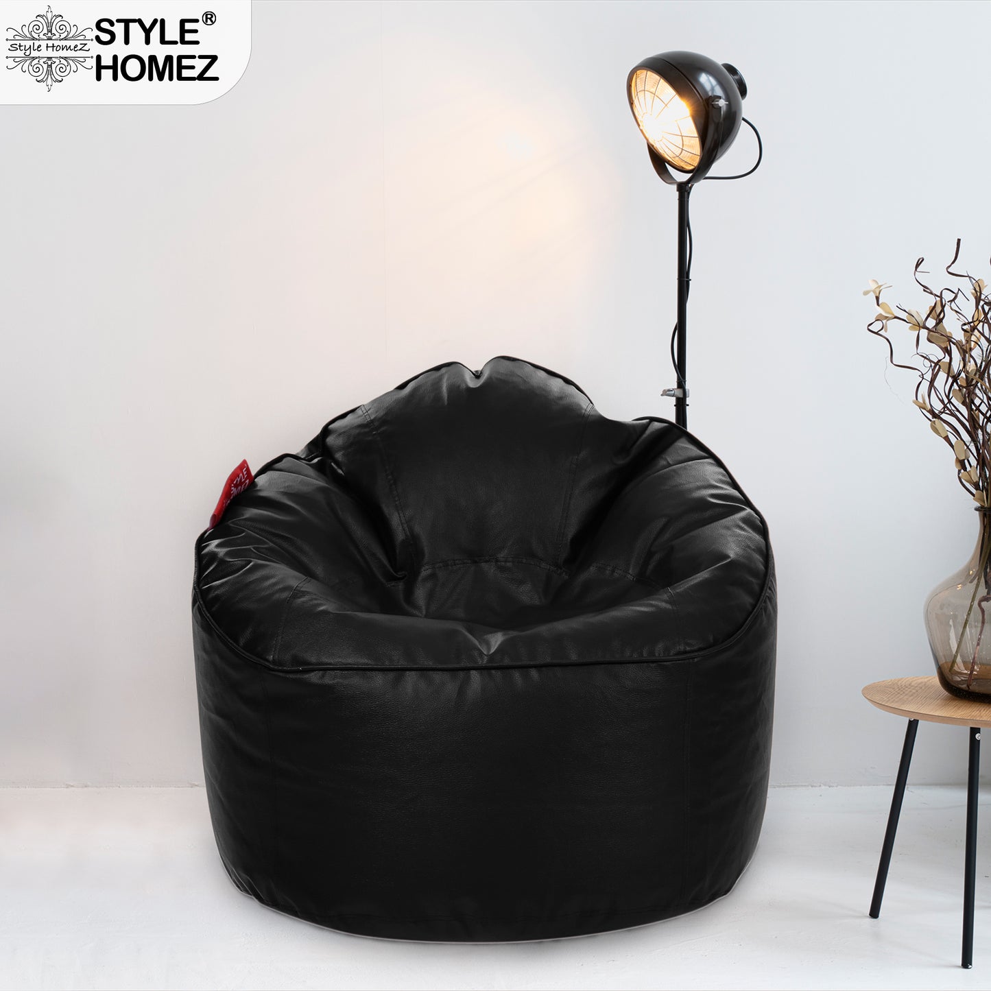 Leatherette Bean Lounger Filled With Beans - XXL Size