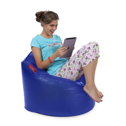 Leatherette Bean Lounger Filled With Beans - XXL Size