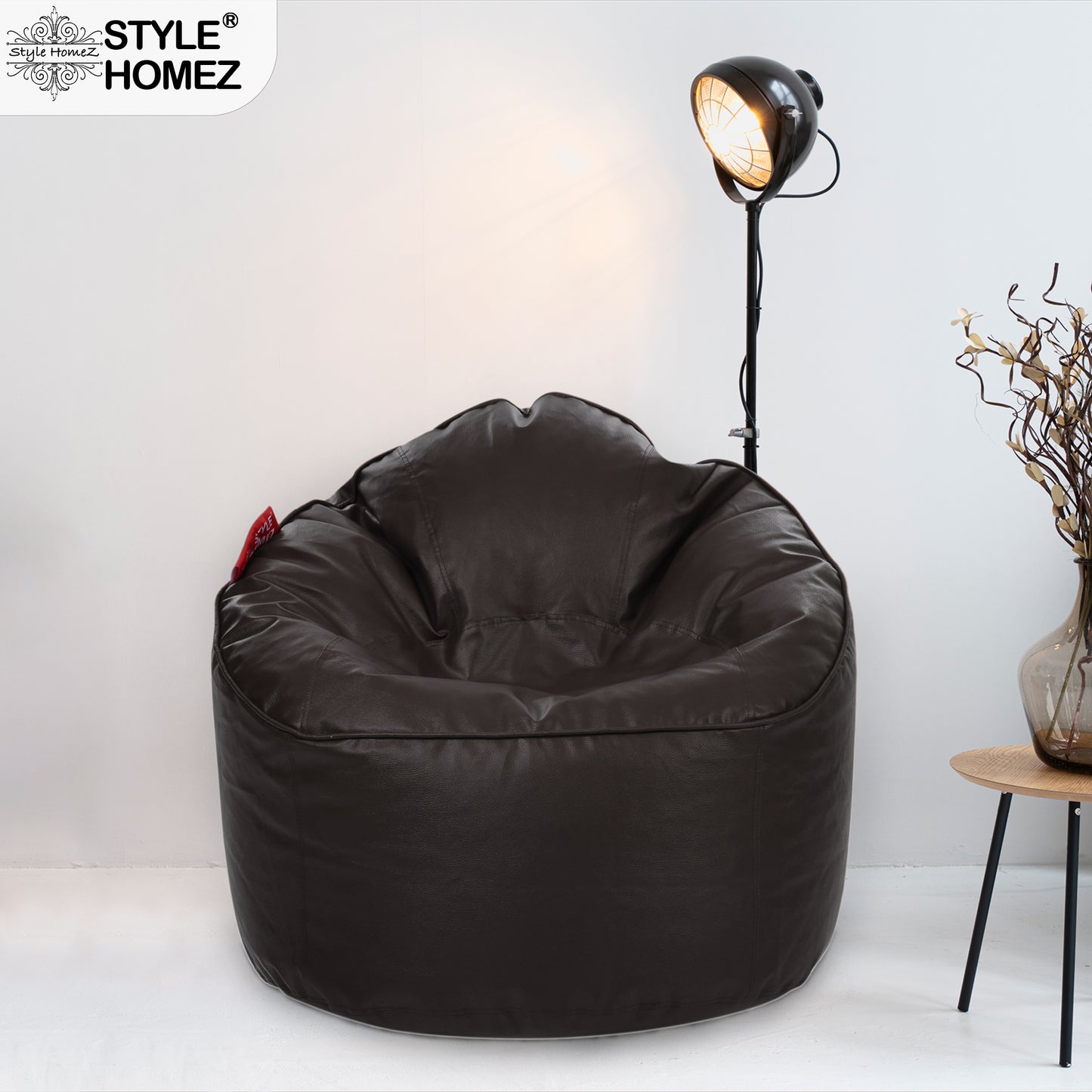 Leatherette Bean Lounger Filled With Beans - XXL Size