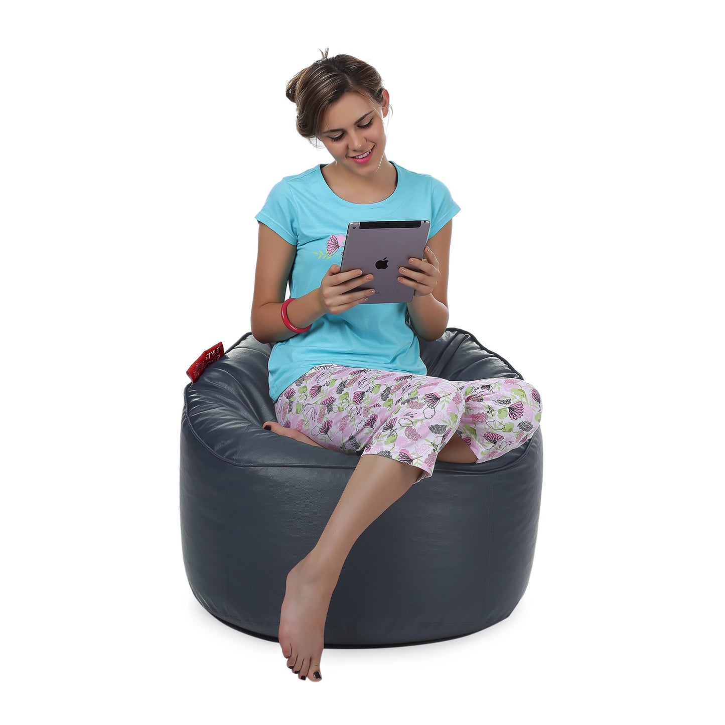 Leatherette Bean Lounger Filled With Beans - XXL Size