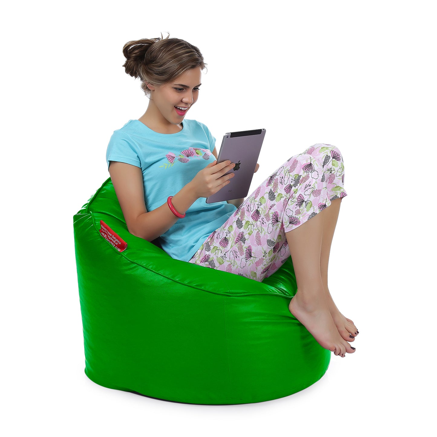 Leatherette Bean Lounger Filled With Beans - XXL Size