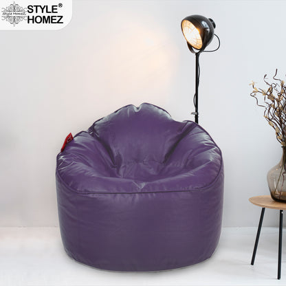 Leatherette Bean Lounger Filled With Beans - XXL Size