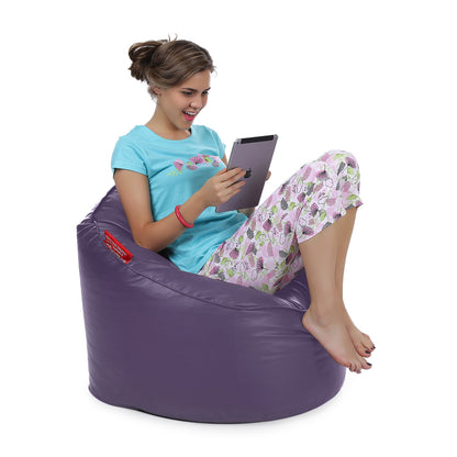 Leatherette Bean Lounger Filled With Beans - XXL Size