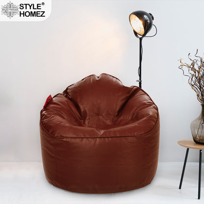 Leatherette Bean Lounger Filled With Beans - XXL Size