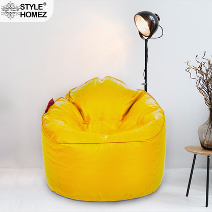 Leatherette Bean Lounger Filled With Beans - XXL Size