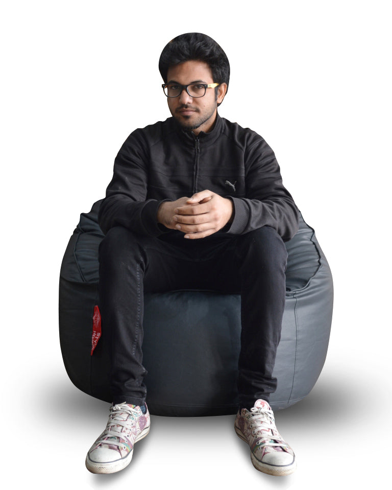 Leatherette - Bean Bag Rocker With Fillers - XXXL