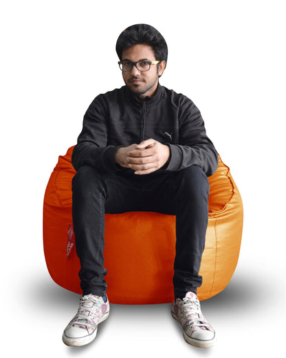 Leatherette - Bean Bag Rocker With Fillers - XXXL