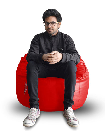 Leatherette - Bean Bag Rocker With Fillers - XXXL