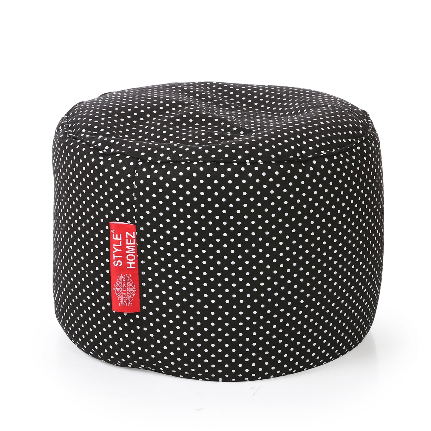 Round - Ottoman Printed Bean Bag With Fillers - Large