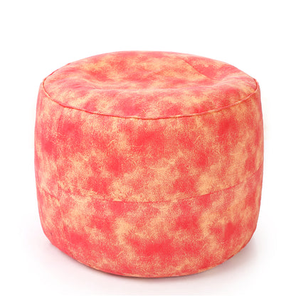 Round - Ottoman Printed Bean Bag With Fillers - Large