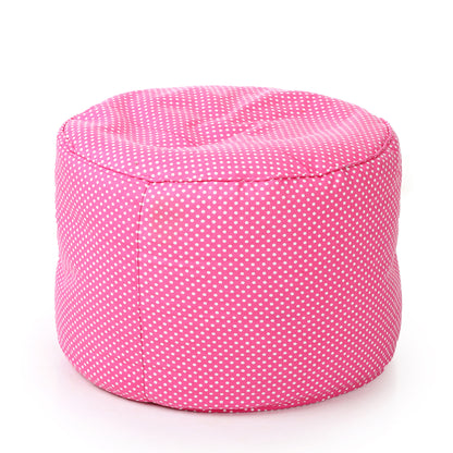 Round - Ottoman Printed Bean Bag With Fillers - Large
