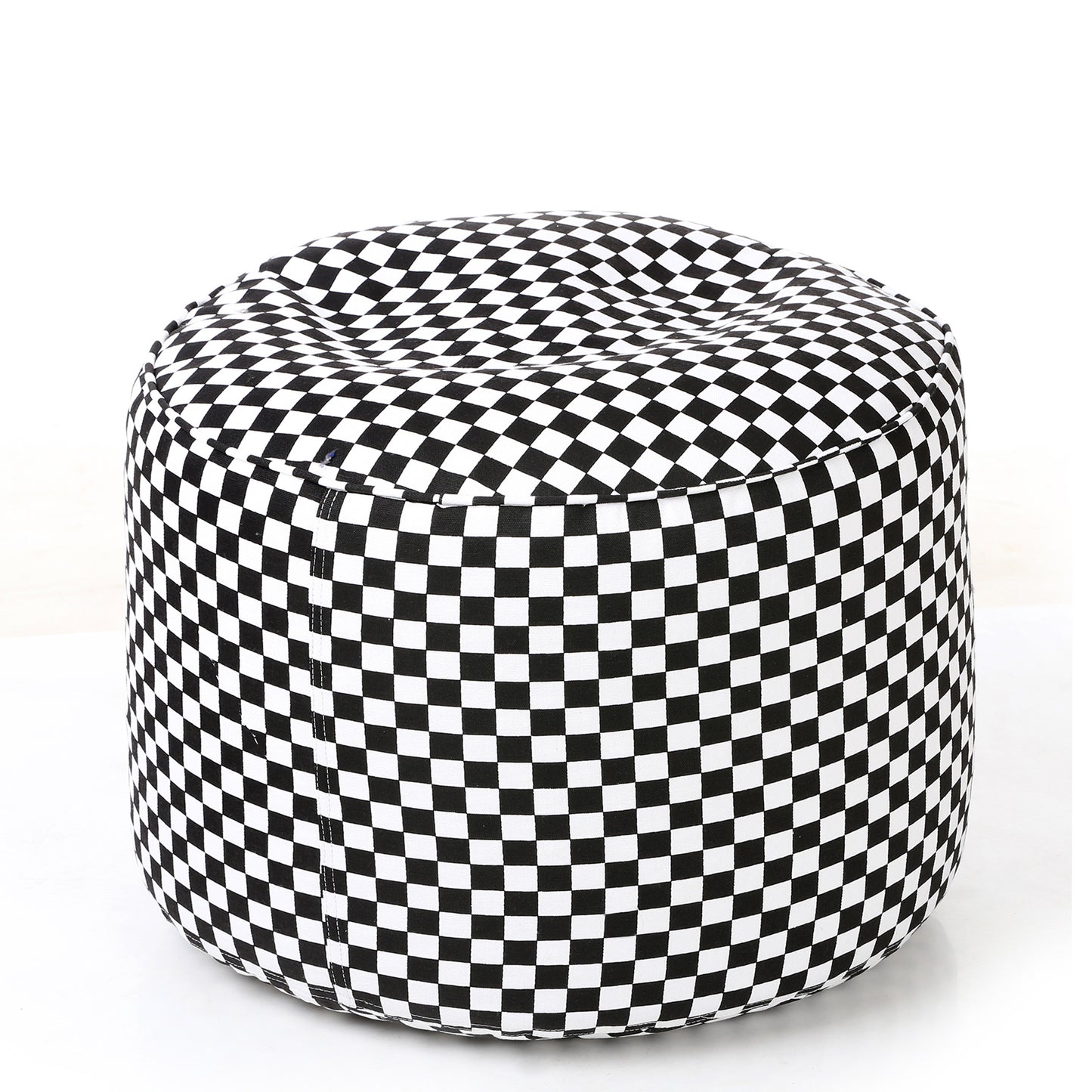 Round - Ottoman Printed Bean Bag With Fillers - Large