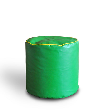 Classic - Leatherette Bean Ottoman Stool - Large