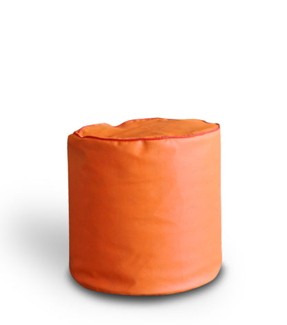Classic - Leatherette Bean Ottoman Stool - Large