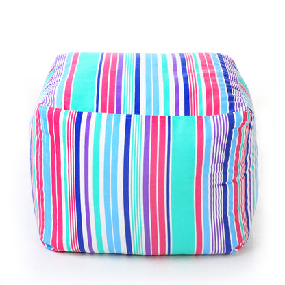 Square - Ottoman Printed Bean Bag With Fillers - Large