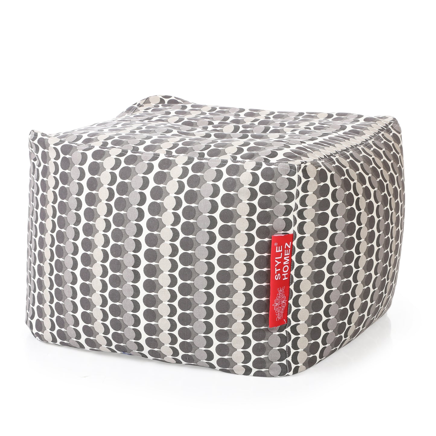 Square - Ottoman Printed Bean Bag With Fillers - Large