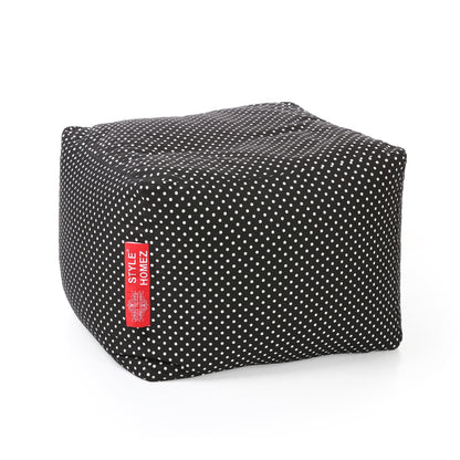 Square - Ottoman Printed Bean Bag With Fillers - Large