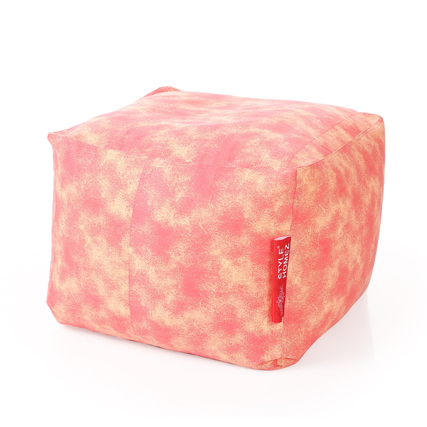 Square - Ottoman Printed Bean Bag With Fillers - Large