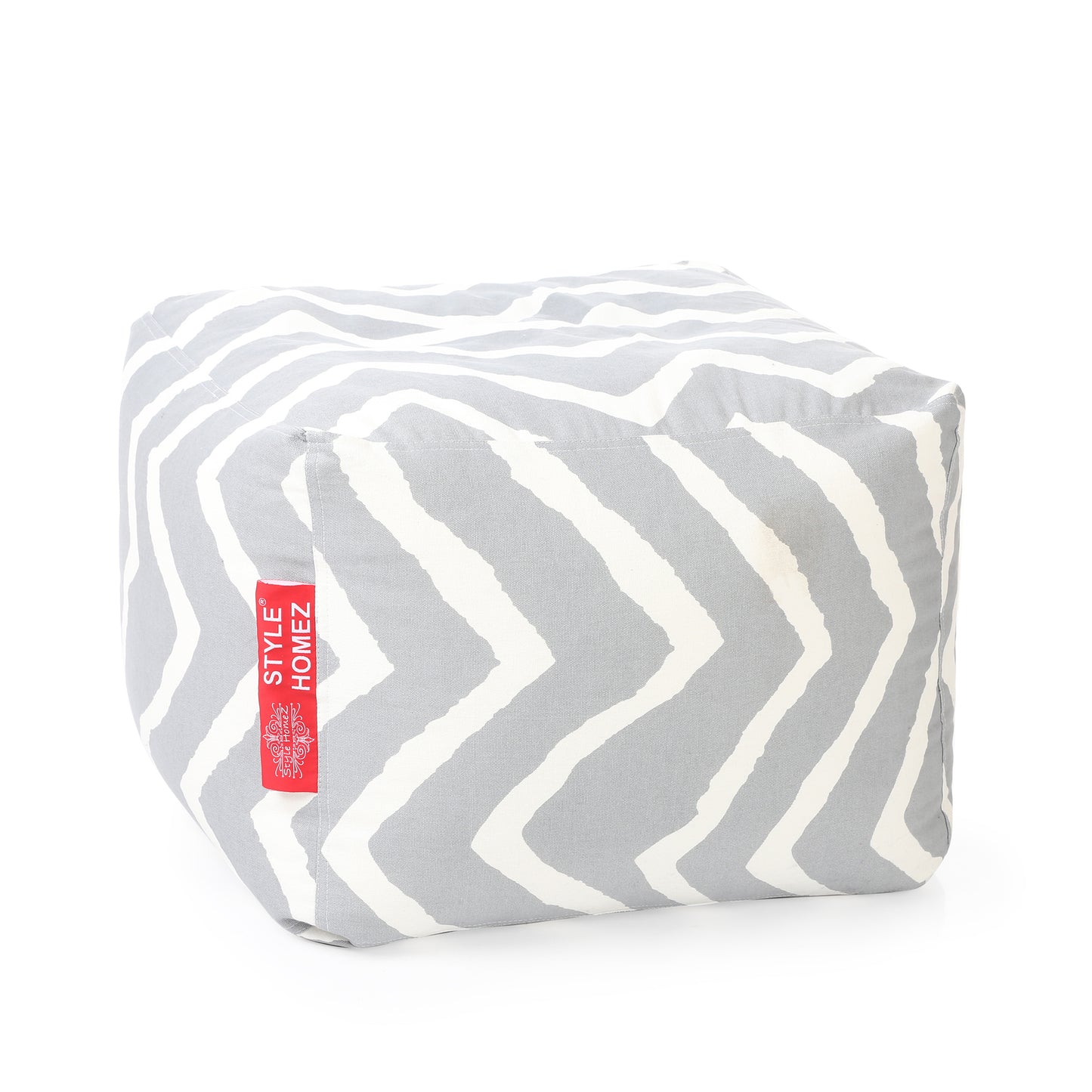 Square - Ottoman Printed Bean Bag With Fillers - Large