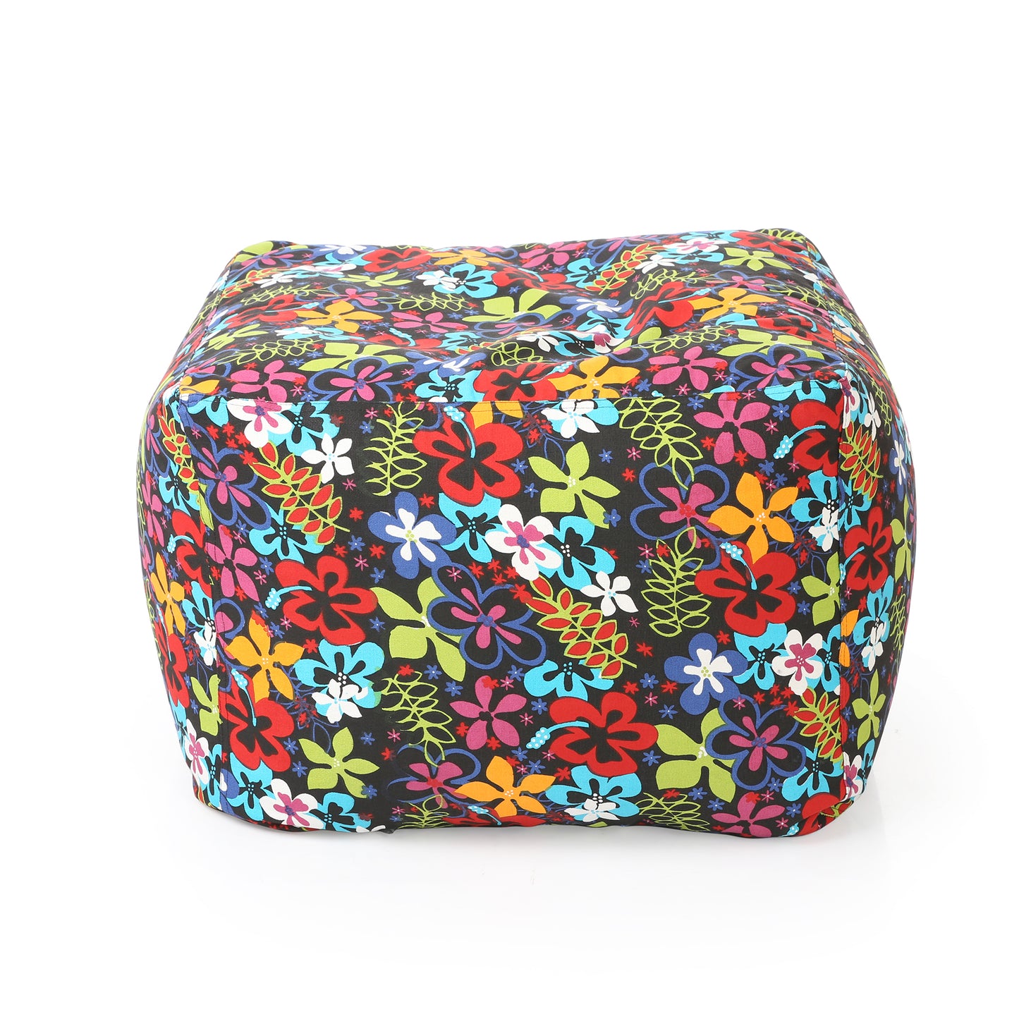 Square - Ottoman Printed Bean Bag With Fillers - Large