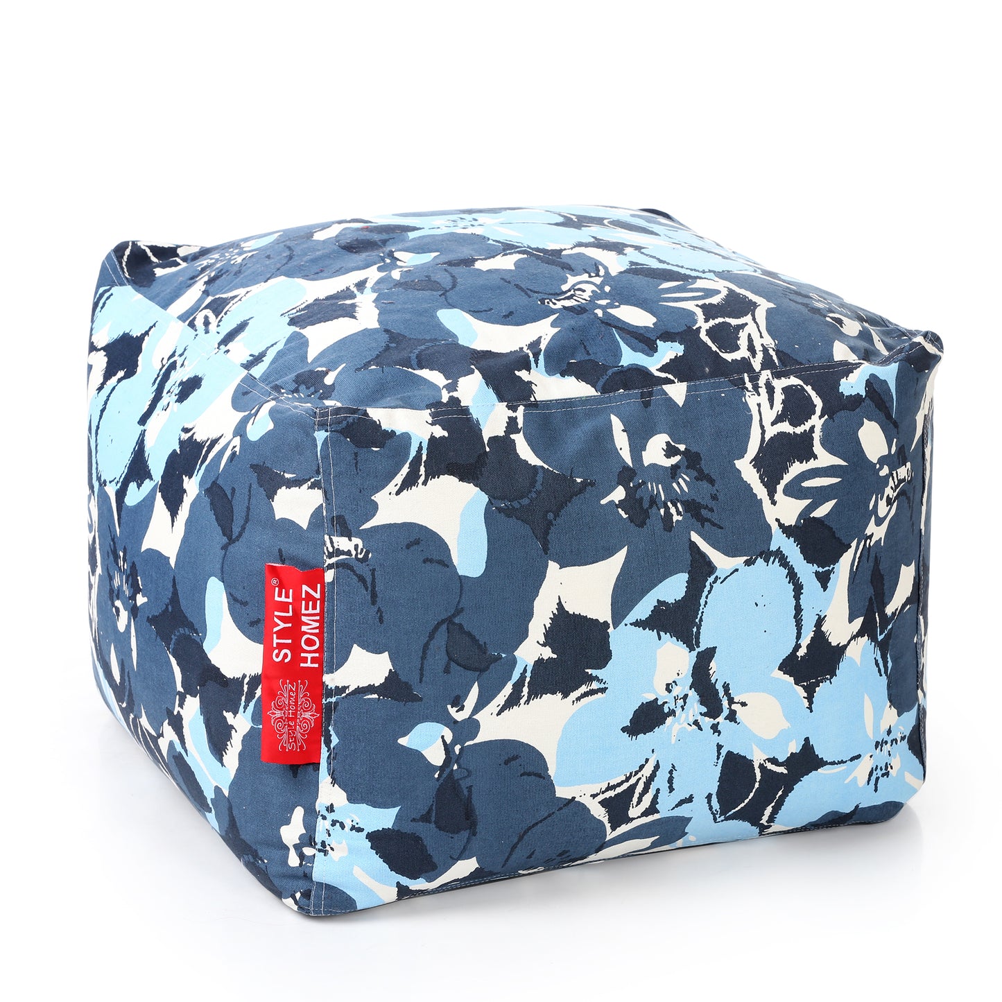 Square - Ottoman Printed Bean Bag With Fillers - Large