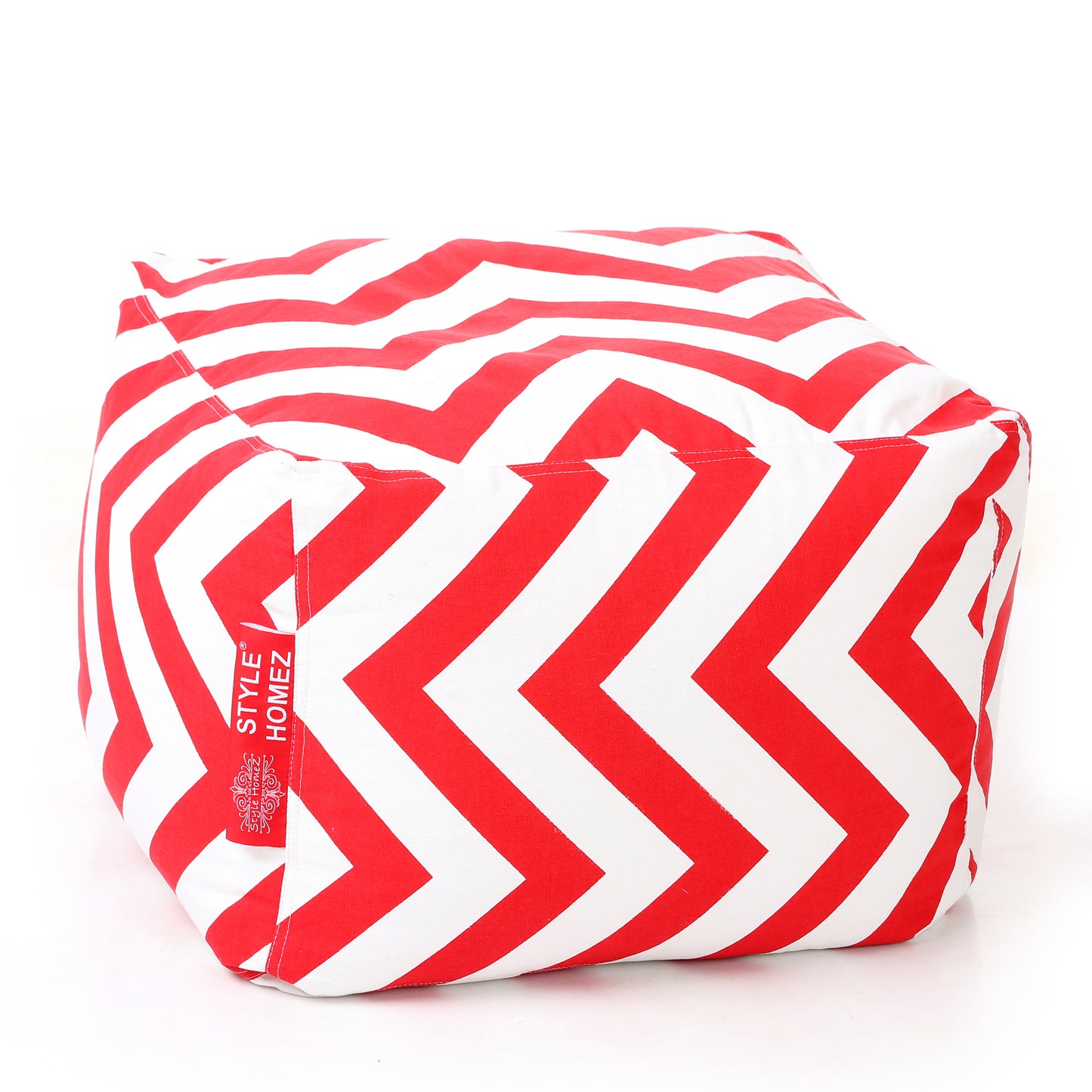 Square - Ottoman Printed Bean Bag With Fillers - Large