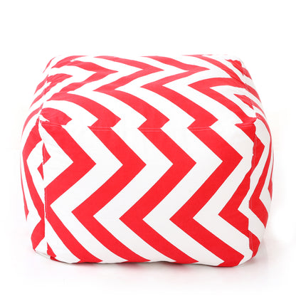 Square - Ottoman Printed Bean Bag With Fillers - Large