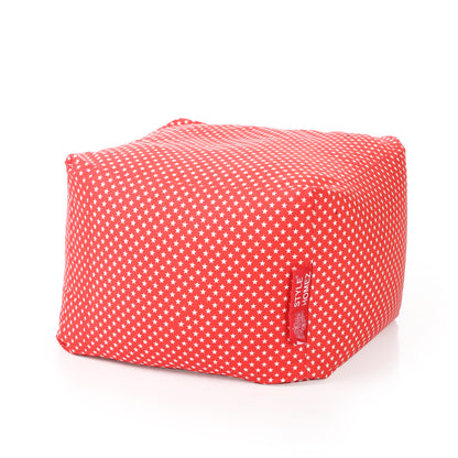 Square - Ottoman Printed Bean Bag With Fillers - Large