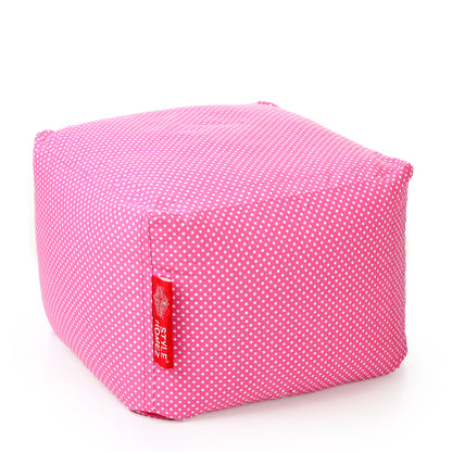 Square - Ottoman Printed Bean Bag With Fillers - Large