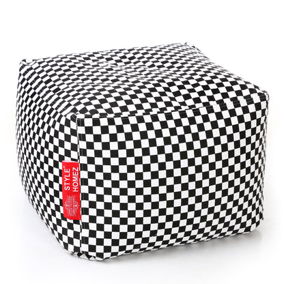Square - Ottoman Printed Bean Bag With Fillers - Large