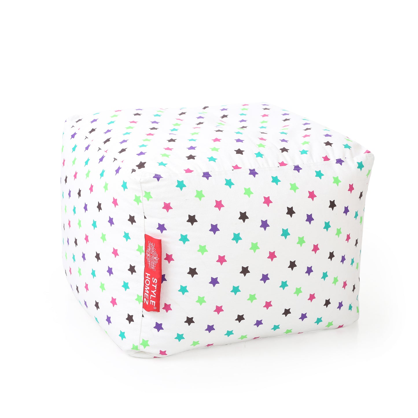 Square - Ottoman Printed Bean Bag With Fillers - Large