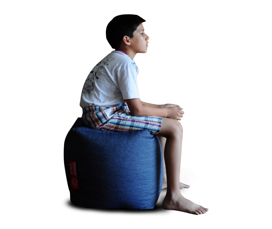 Square - Ottoman Printed Bean Bag With Fillers - Large
