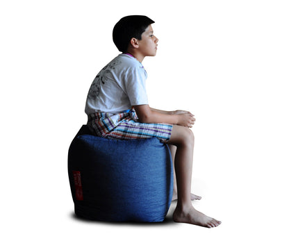Square - Ottoman Printed Bean Bag With Fillers - Large