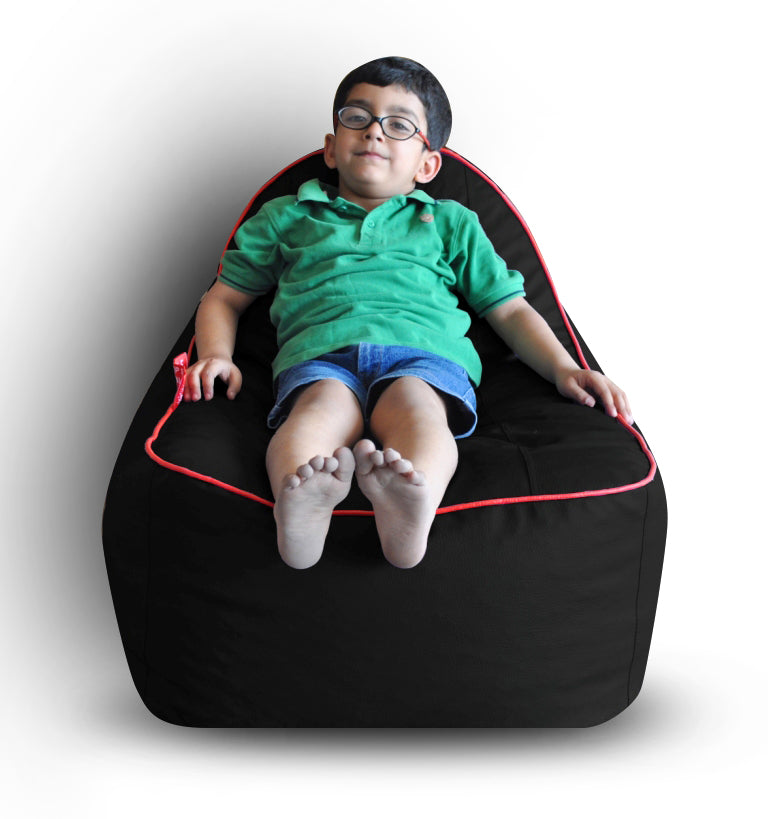 Kids - Leatherette Bean Rocker With Fillers - Large