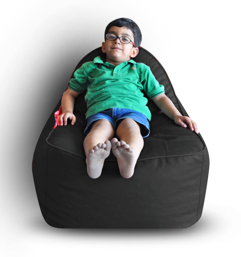 Kids - Leatherette Bean Rocker With Fillers - Large